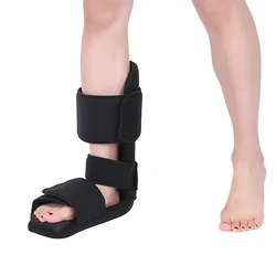 Plantar Fasciitis Night Splint Orthopedic Sleeping Immobilizer Stretch Boot 90 Degree Foot Drop Brace for Achilles Tendinitis