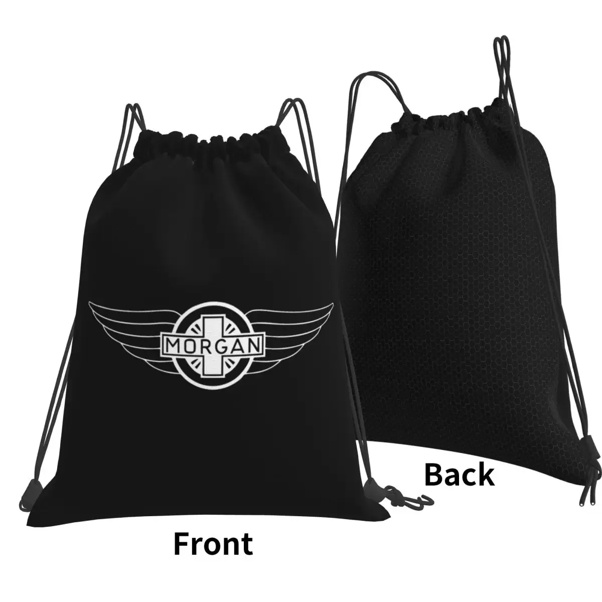 Morgan Motor Car Company Backpacks Multi-function Drawstring Bundle Pocket Sports Bag Book Bags for Travel Students