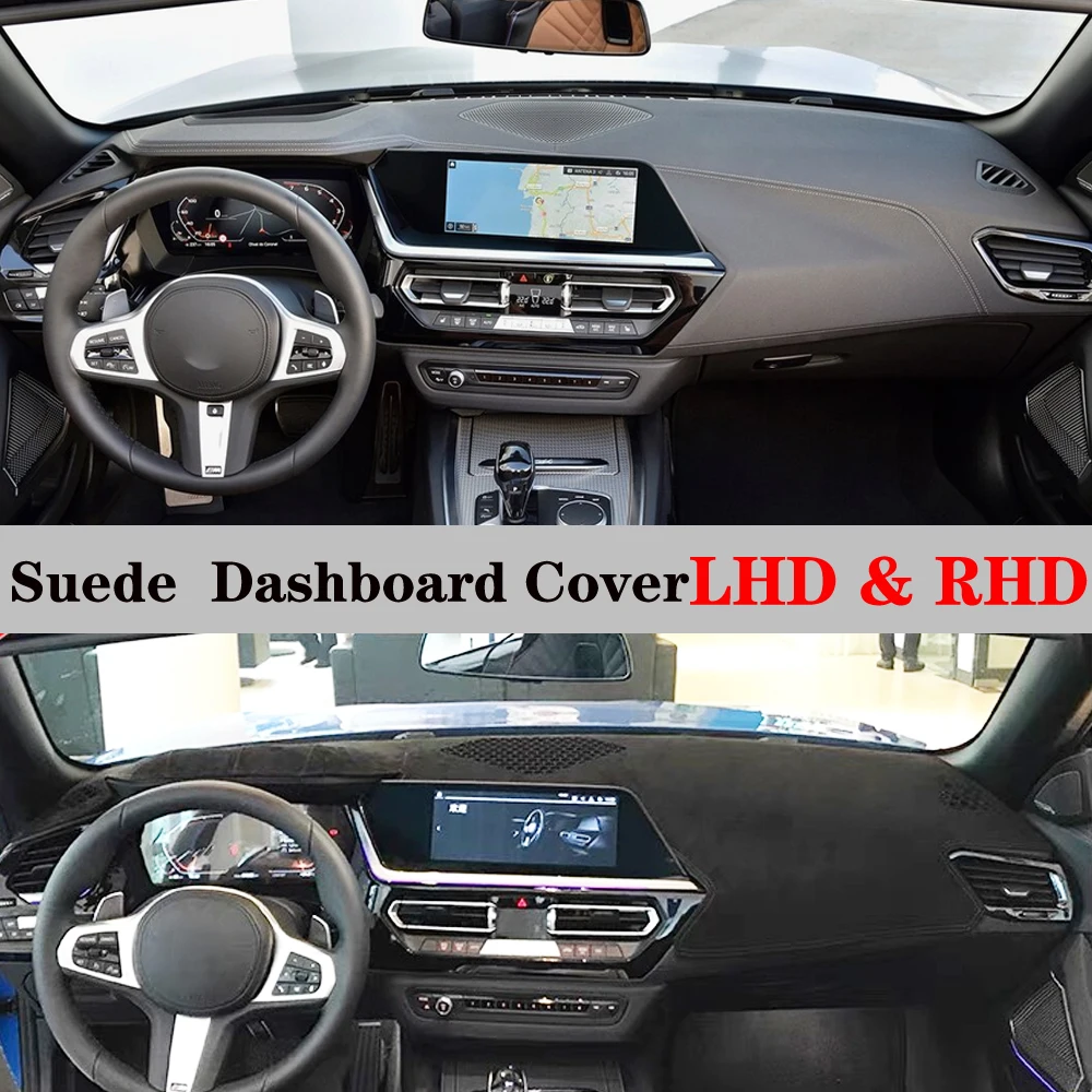 For BMW Z4 G29 2019 2020 2021 2022 2023 2024 Accessories Suede Dashboard Cover Instrument Panel Dash Mat Dashmat Protective Pad