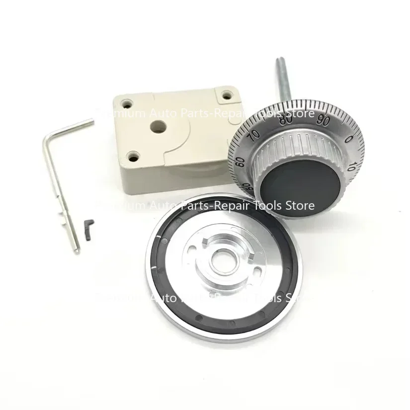 

1 комплект, механический кодовый замок для безопасной двери, замок для проигрывателя банкомата, полностью стальной, прочный и долговечный