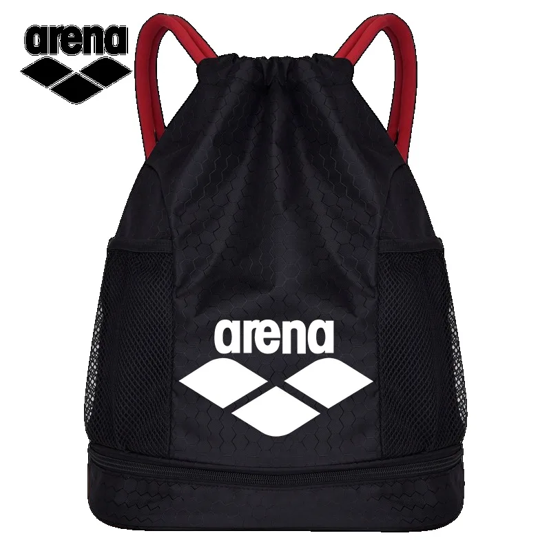 Arena Swimming Gear Mochila unisex con separación en seco/húmedo con gafas y gorra