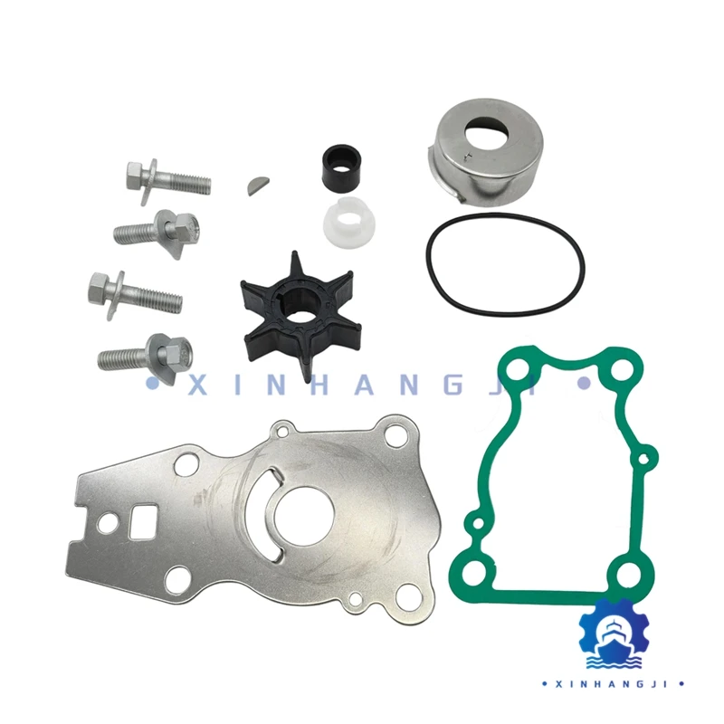 

Комплект крыльчатки водяного насоса 66T-W0078 Подходит для подвесного двигателя Yamaha 25 30 40 л.с. 66T-W0078-00 18-3440