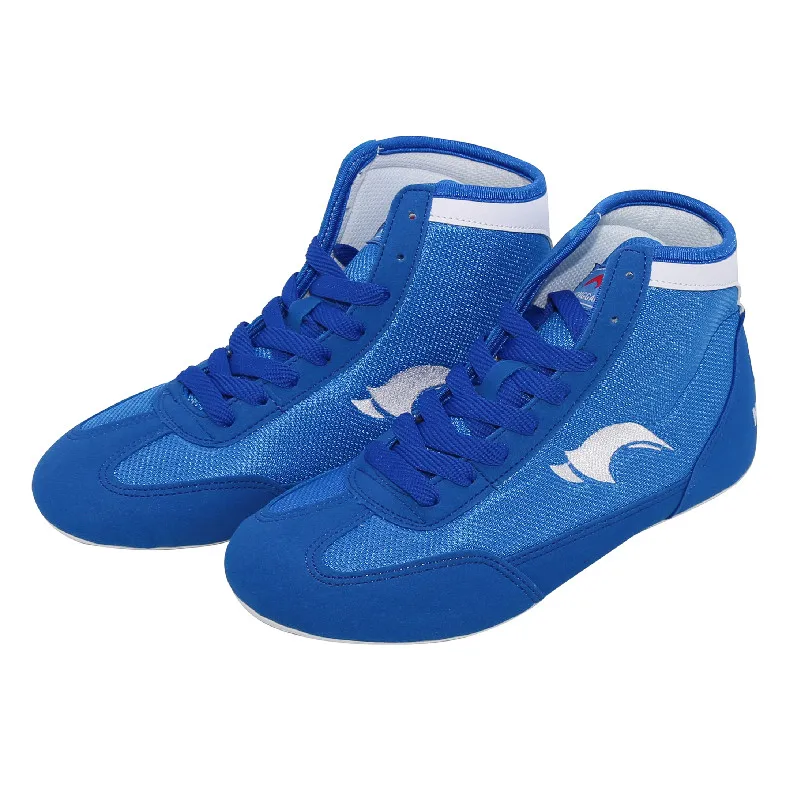 HONG GANG men，women，child boxing shoes Rubber outsole breathable Wrestling shoes Women wrestling costume shoes for wrestling