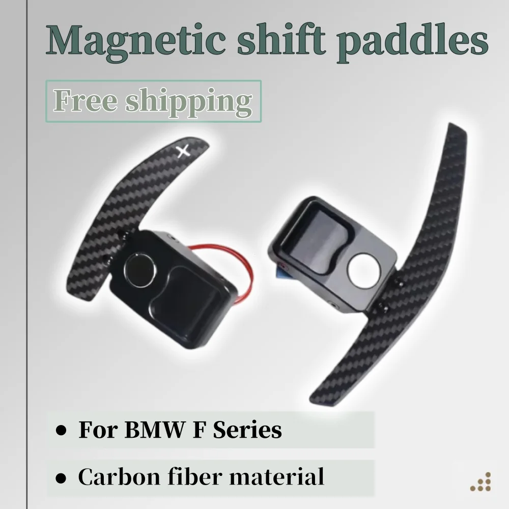 

Carbon Fiber Magnetic Shift Paddles For BMW 1 3 5 7 Series F30 F10 F Series G Series Steering Wheel Extensions Car Accessories