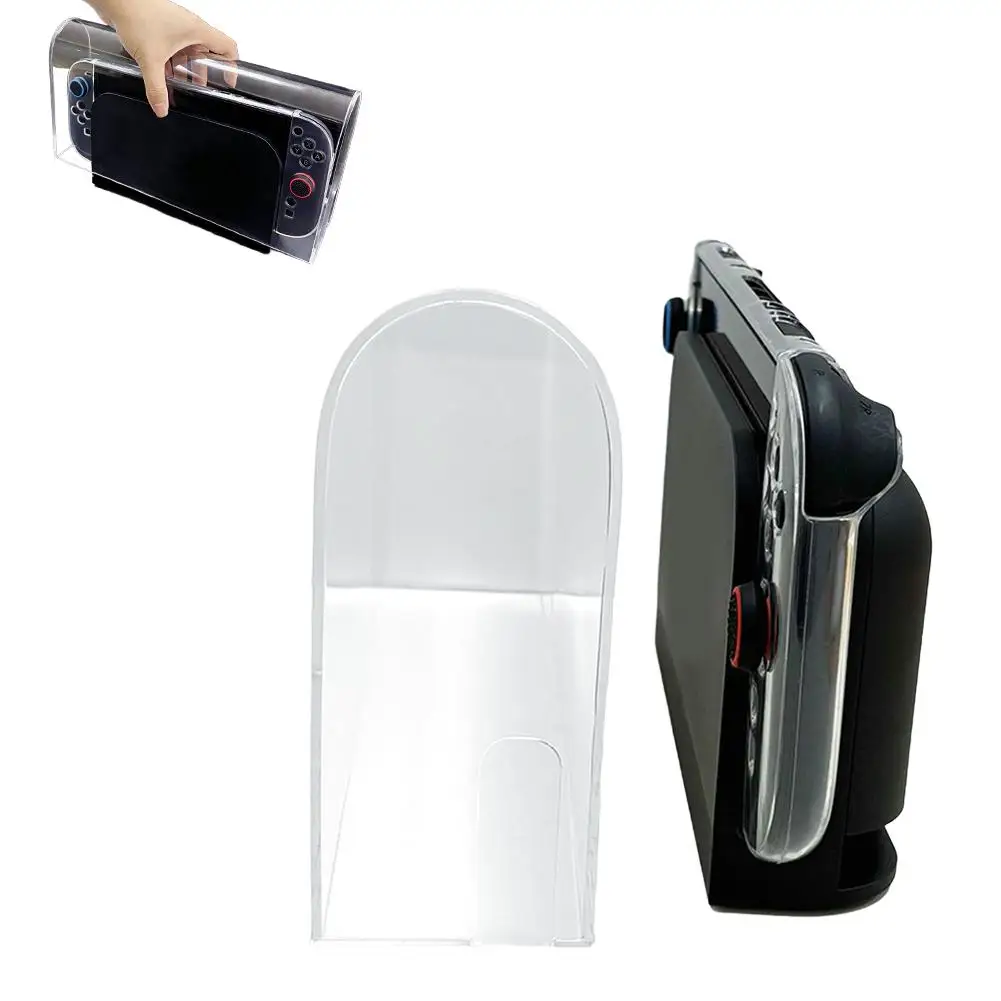 ‌Game Console Transparent Acrylic Dust Cover For Nintendo Switch2 Console Dock Prevents Dust Buildup‌ Protector Accessories J8Y9