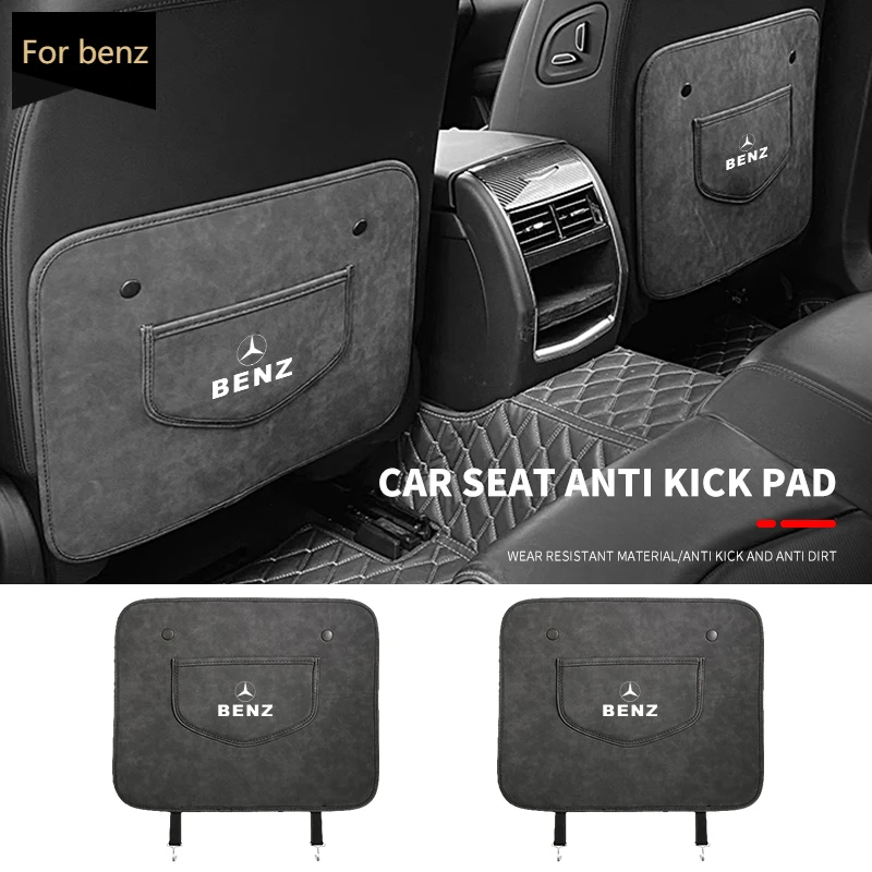 

. **Защитная накладка на спинку автомобильного сиденья, аксессуары для салона автомобиля для Benz W203 W204 W205 W210 W211 W212 W463 W464 W164 W176 CLA