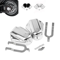 Motorcycle ABS Bar Shied Rear Axle Covers Swingarm Caps Bolt End Caps For Softail 08-Later Heritage Deluxe Slim S FXS FLS FLSTSB