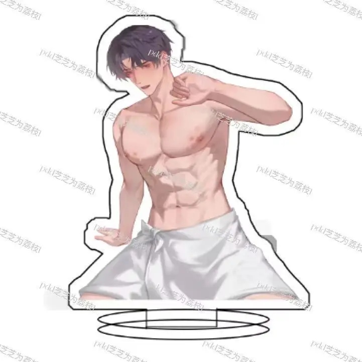5pcs Love and Deepspace Shen Xing Hui Li Shen Qi Yu Qin Che Sylus Rafayel Zayne Xavier Sexy Acrylic Decoration Stand set
