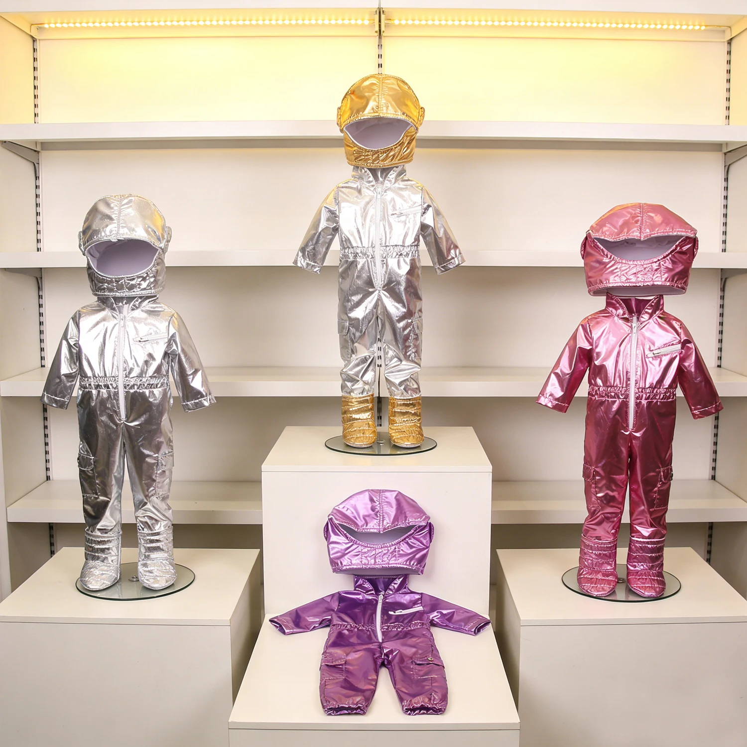 

18-inch American Doll Clothes Outfit Cute Flight Attendant Uniform Space Suit For 43cm Baby Newborn & OG Girl Dolls Toy Gift