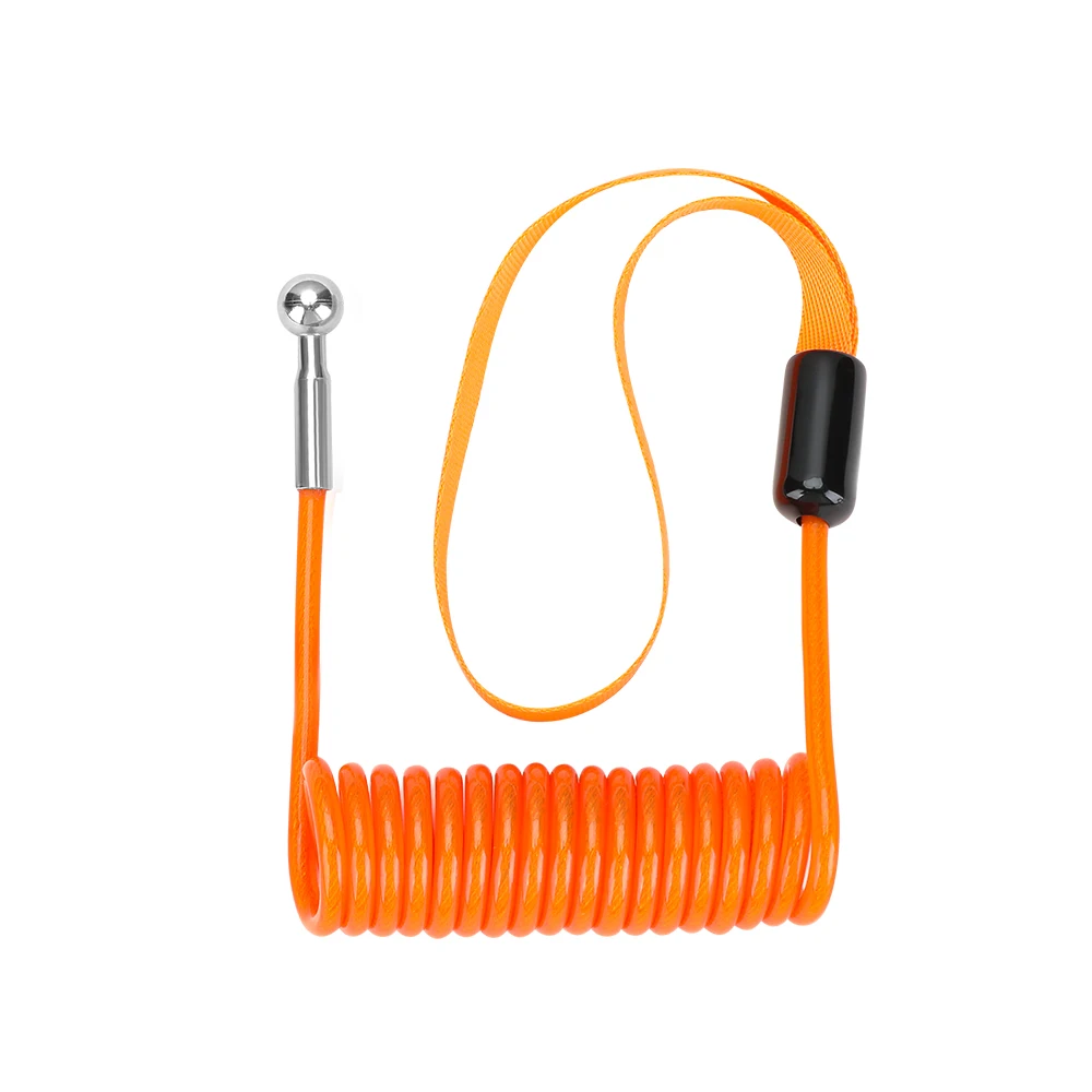 Anchtek 150 سنتيمتر دراجة نارية قرص فرامل قفل سكوتر تذكير كابل دراجة الربيع حبل حقيبة مكافحة سرقة كابل حماية أقفال إنذار