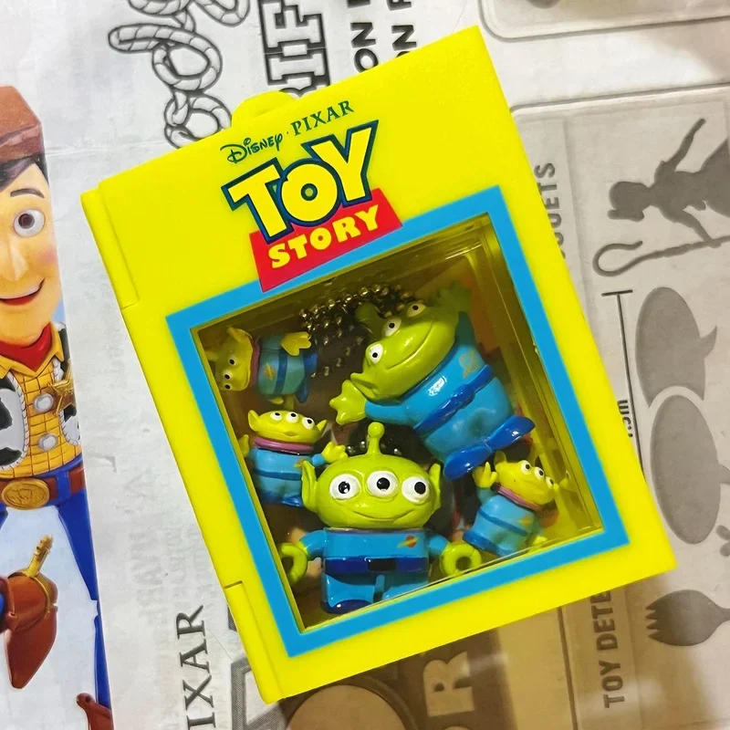 Original Disney Blind Box Key Chain Toy Story Mystery Box Mini Storybook Anime Lucky Bag Halloween Decoration Gift Toys