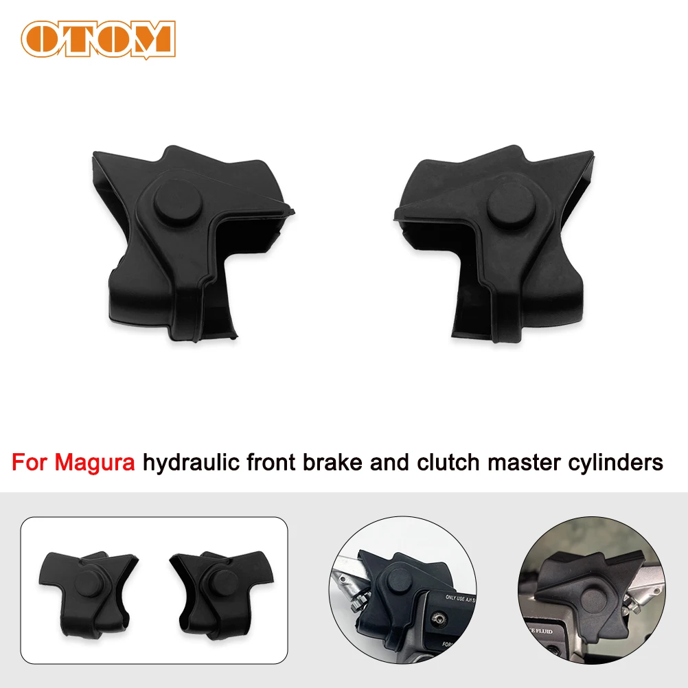 OTOM Motorcycle Rubber Sleeve For KTM HUSQVARNA Magura Hydraulic Clutch Dust Cover Front Brake Master Cylinder Dustproof Cover