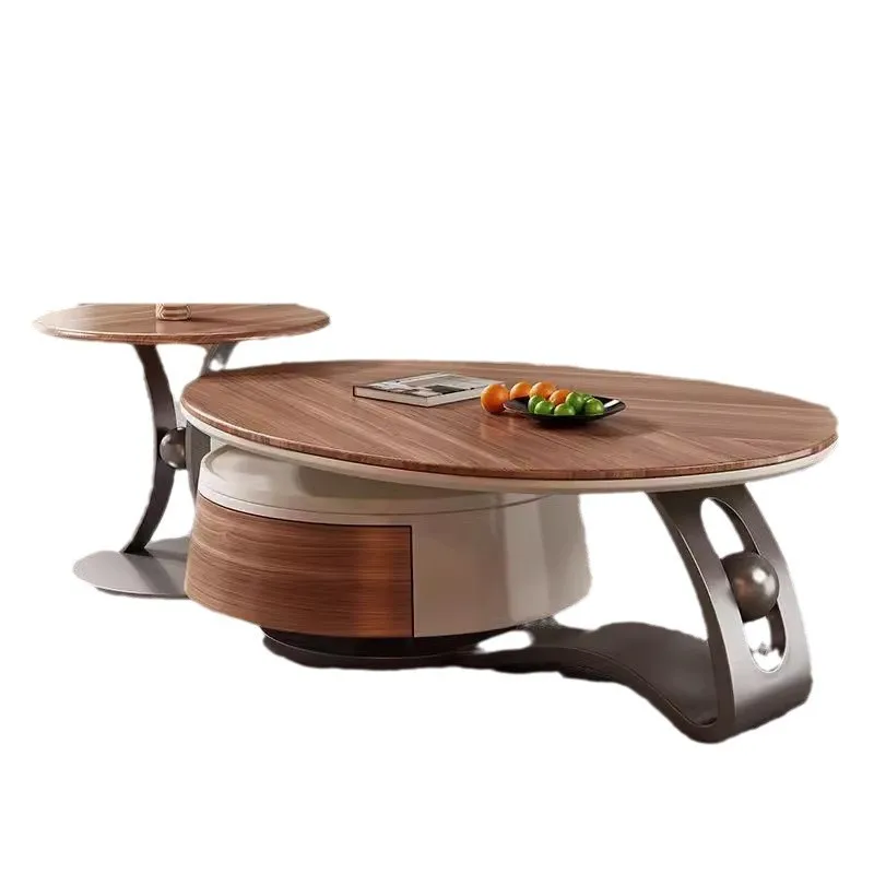 

MG8093 TV cabinet/MG8093 coffee table solid wood light luxury coffee table designer new modern medieval style simple