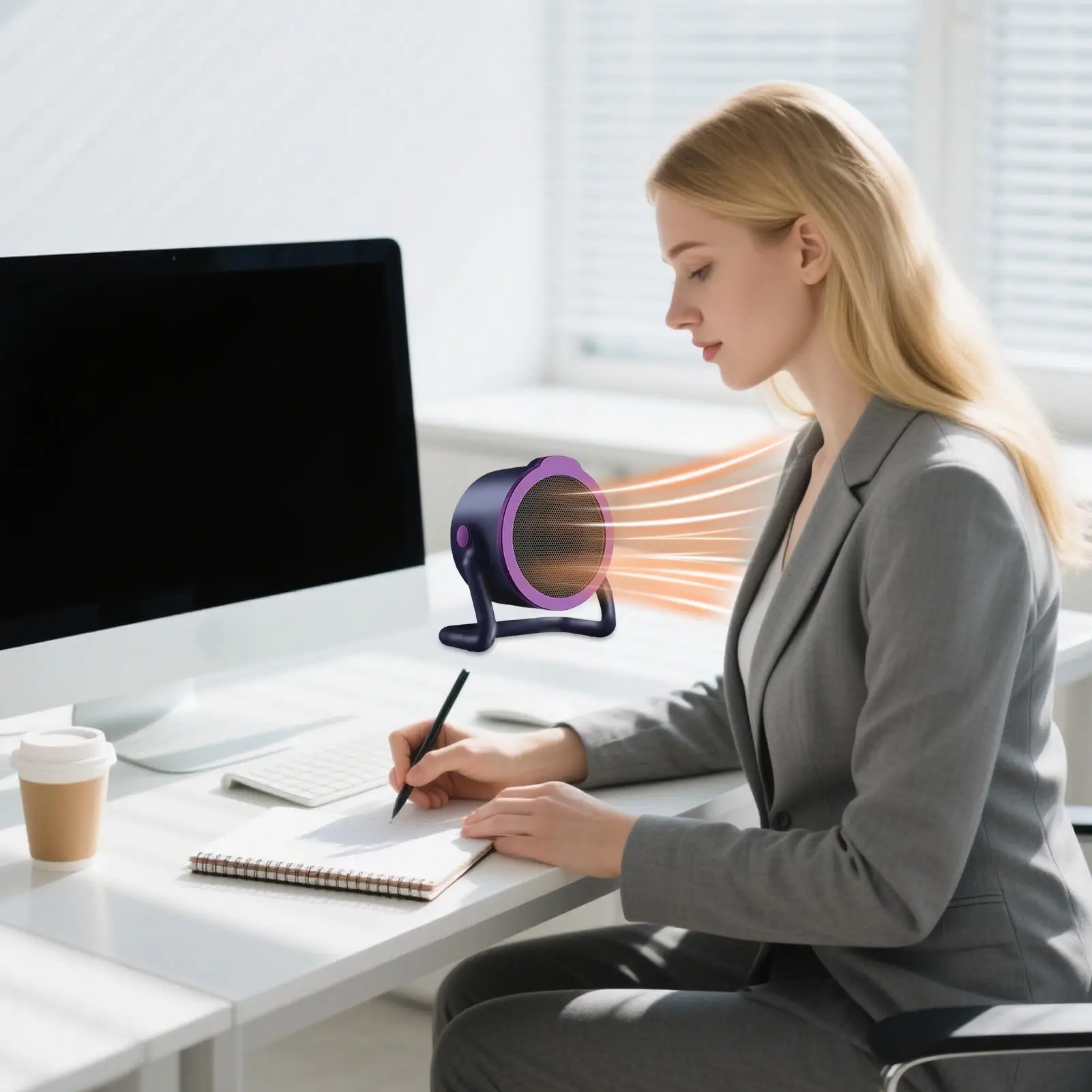 

Беспроводной обогреватель пространства, быстрый нагрев, зимняя грелка, регулировка на 360°, умный тихий обогреватель для комнаты, для общежития, гостиной на открытом воздухе