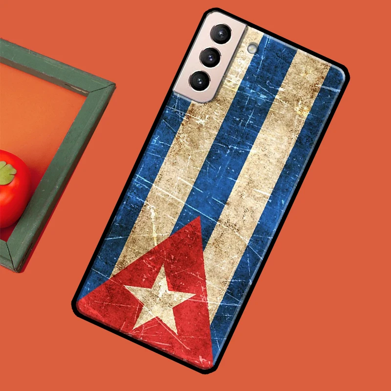 Cuba Flag Phone Case For Samsung Galaxy S23 S20 FE S21 Ultra Note 10 S9 S10 Plus Note 20 S22 Ultra Cover
