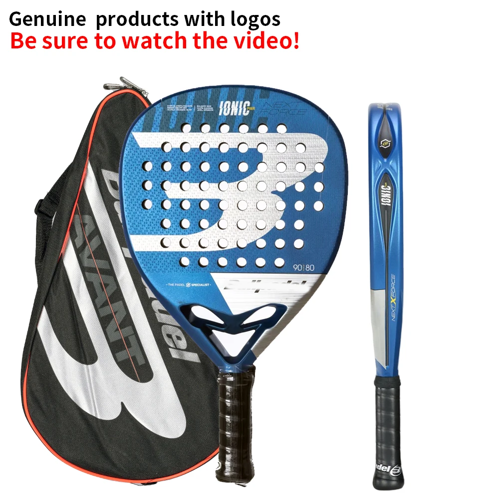 Bullpadel AXYM IONIC POWER 23 bull paddleTennis Padel Professional Soft Face Car  Racquet 375g Men and Women Board Racket Bull