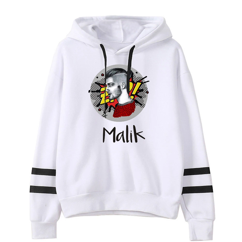 Zayn Lumia hoodie untuk pria wanita, Sweatshirt lengan tanpa saku, pakaian jalanan kasual Harajuku penyanyi Inggris ZAYN ukuran besar