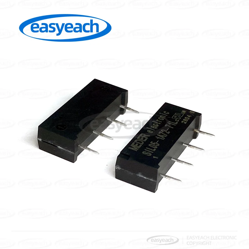 SIL05-1A72-71L reed switch relay 5v normally open high-voltage 4-pin magnetic spring relay