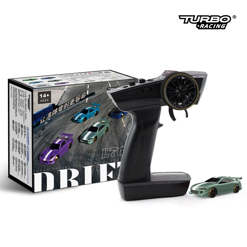 1:76 RC Car Remote Control C61-C81 Mini Desktop Gift