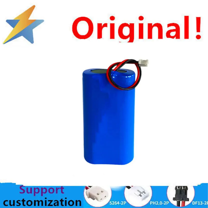 Supply 3.7V 2400mAh 18650 camera lithium battery pack, heating suit lithium battery, audio lithium battery pack