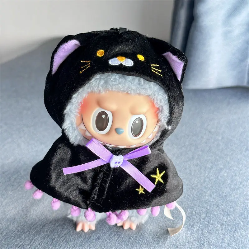 15cm Miniso Chiikawa Anime Accessory Doll Dress Up Kawaii Anime Doll Cape Cute Cartoon Stuffed Doll New Clothes Children's Gift