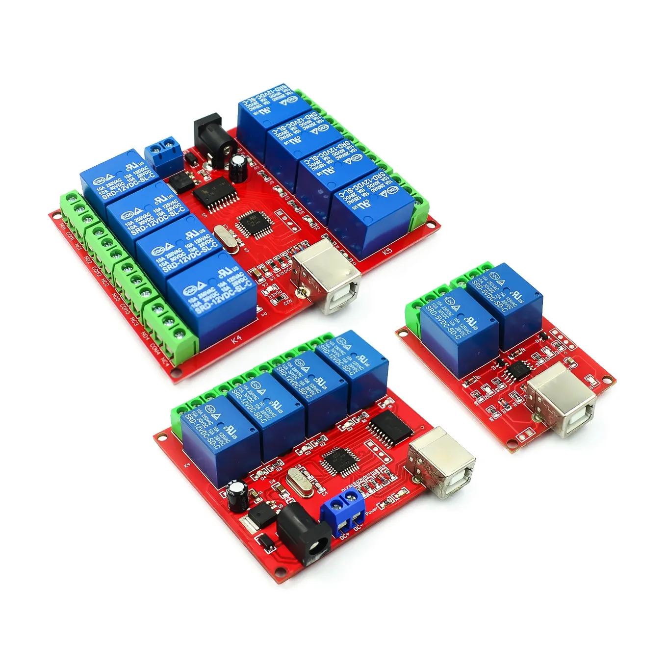 5V 12V 2 4 8 Channel USB Relay Control Switch Programmable Computer Control For Smart Home PC Intelligent Controller