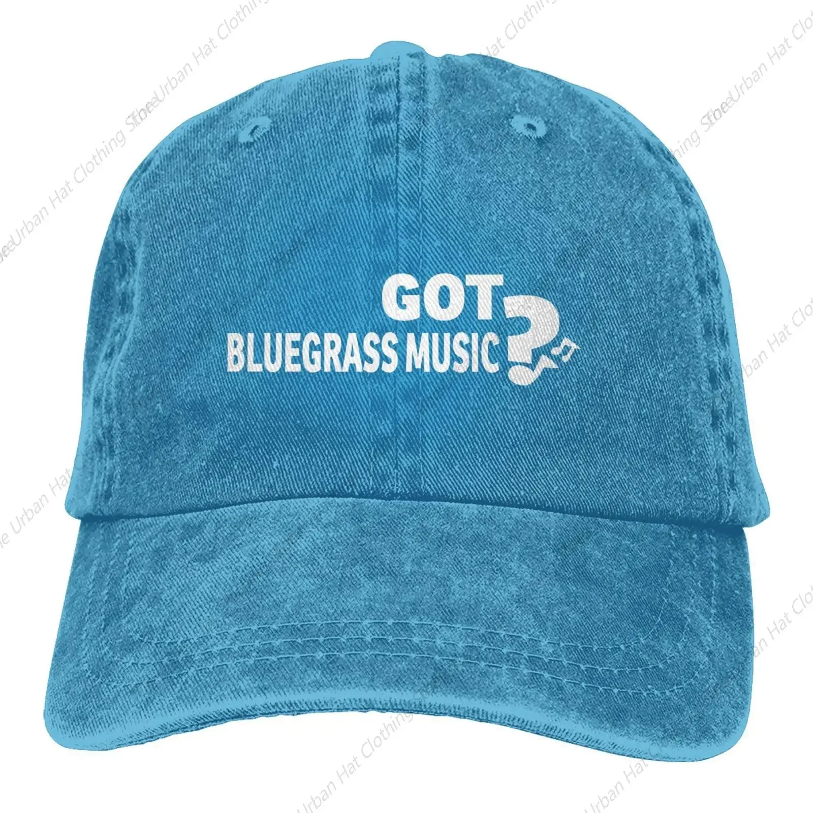 

Got Bluegrass Music Funny Hat Adjustable Danln Baseball Cap Dad Trucker Hats for Men Women Daily