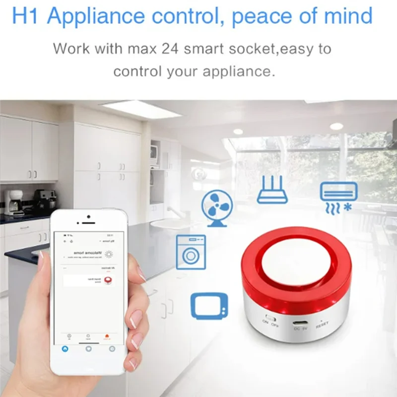 

Tuya Smart WIFI Wireless Security Alarm System Home Burglar Alarm Kit Motion Door Window Sensor For Google Home Alexa