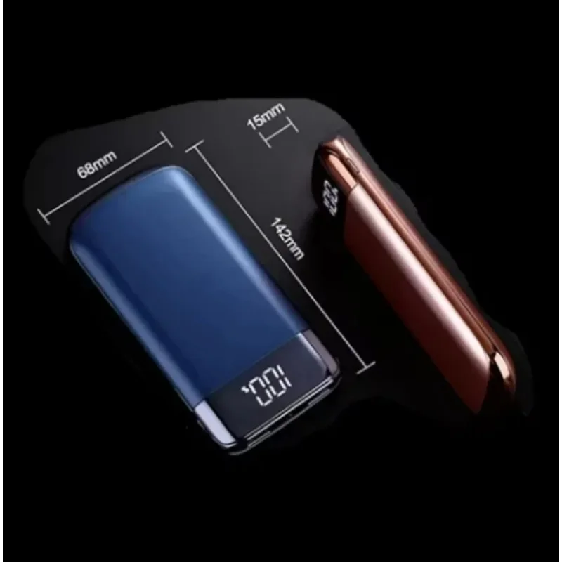 Ultra Slim 10000mAh 20W Power Bank Super Fast Charging Battery High Capacity Digital Display Power Bank for Iphone Android