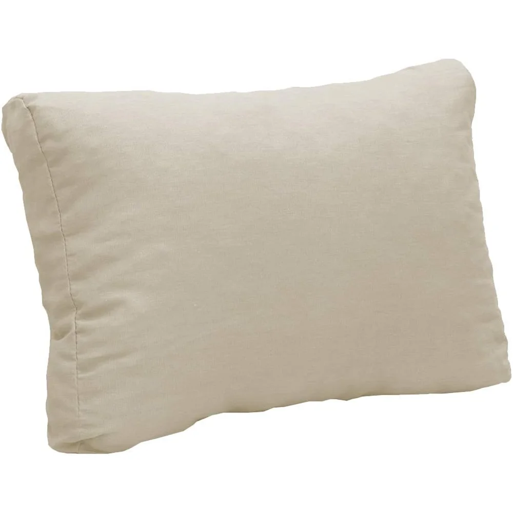 Sofa Pillow Backrest Headrest Waist Pillow Back Bolster Foam and PP Cotton Filling Bay Window Pads Garden Patio Chair Cushion