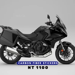 Мотоциклетный коврик для топливного бака HONDA NT1100 NT 1100 защитная пленка из углеродного волокна с узором наклейки переводная пленка для экрана