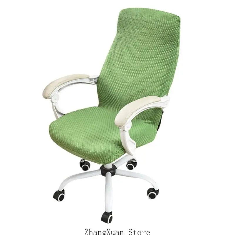Office Computer Chair Cover Breathable Stretchy Universal Rotating Chair Cover 3XUF
