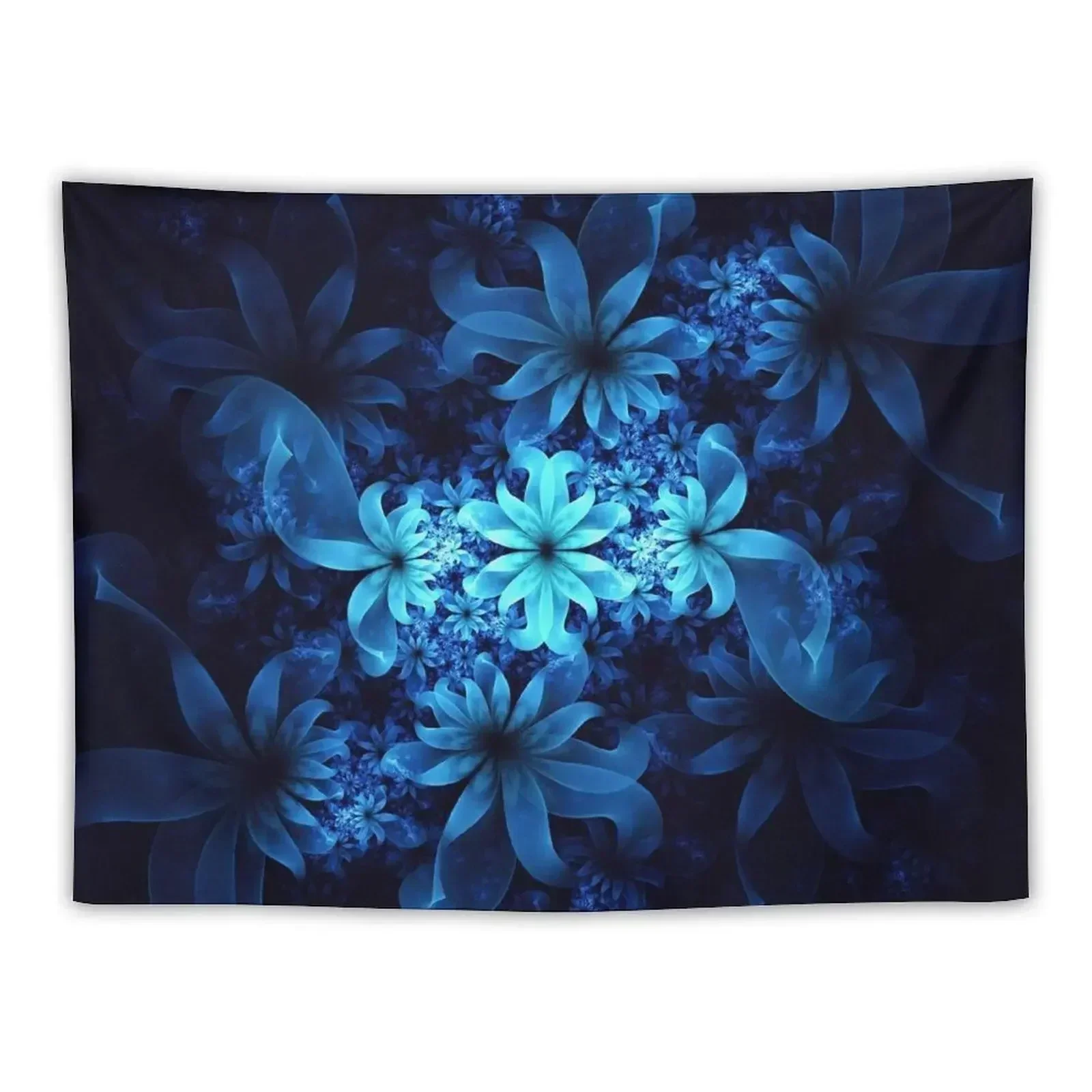 

Luminous Flowers Tapestry Decoration For Bedroom Room Decorations Aesthetics Tapestry