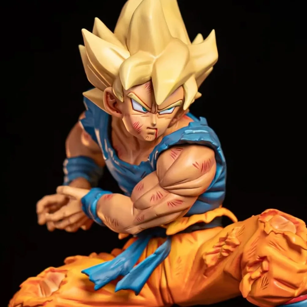 19 cm/7.5in Anime Dragon Ball Z Kamehameha Goku Figure Super Saiyan PVC figurines modèle poupées jouets pour enfants cadeaux