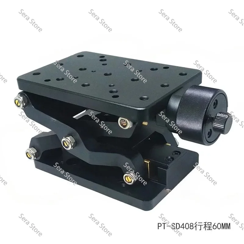 PT-SD408 Precision manual lift table Z-axis displacement table Manual translation table Shear height adjustment