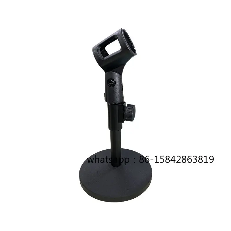 NB102 Microphone Desktop Stand Microphone Shelf Placement Rack Wheat Rack Fixed Clip Shockproof Rack