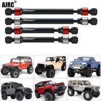 Ajrc Metal Cvd Drive Shaft 87-105mm/102-145mm For 1/10 Rc Rock Crawler Car Trax Trx4 Axial Scx10 Yikong Rgt Upgrade Part