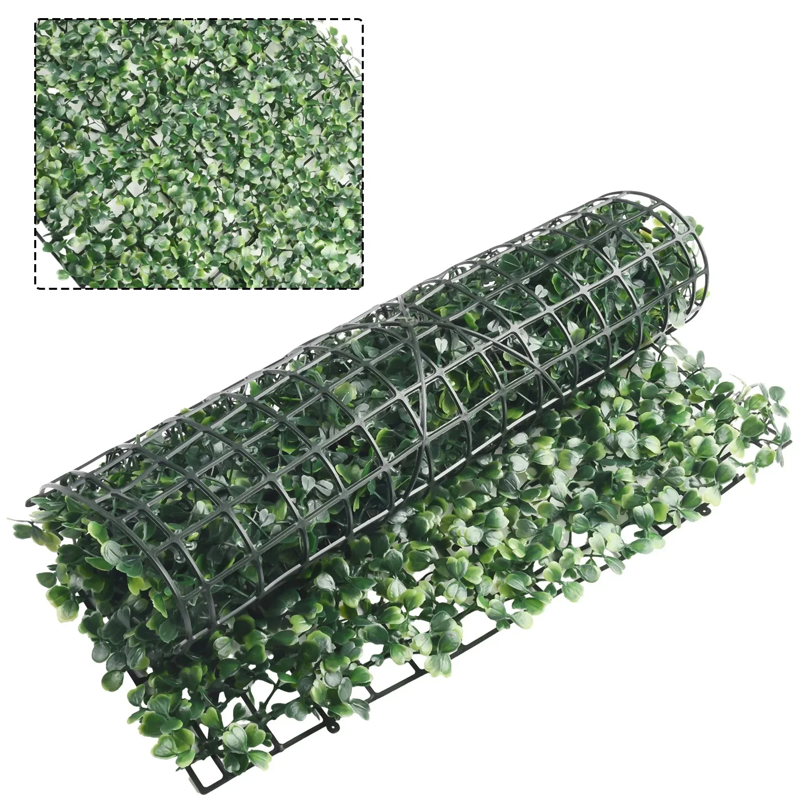 40x60cm Artificial Plant Walls Foliage Hedge Grass Mat Greenery Panels Fence Home Decor Fake Plants Garden Simulated Lawn