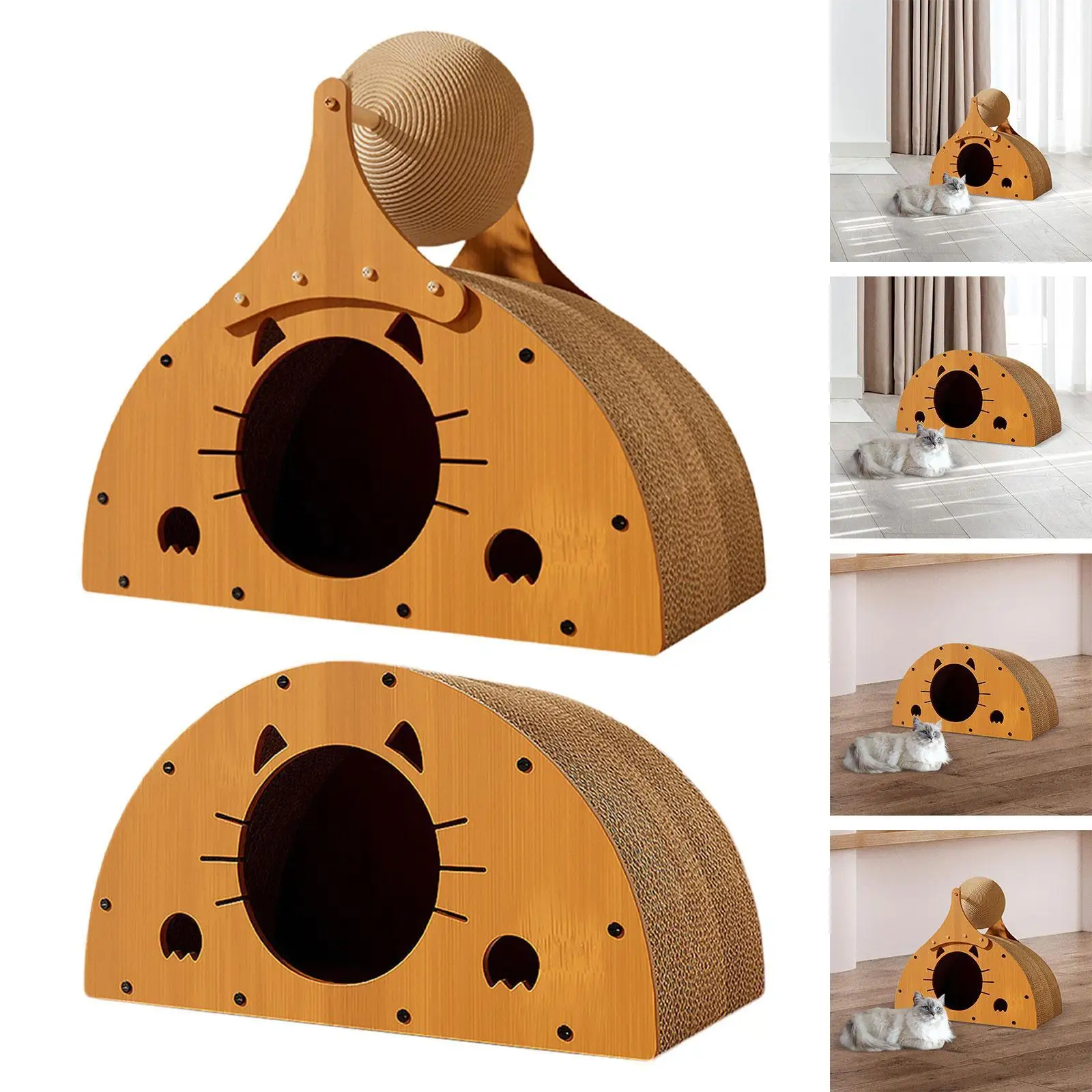 Cat Scratcher Toy Pet Cat Toy for Sofa Furniture Protector Indoor Cat Scratching