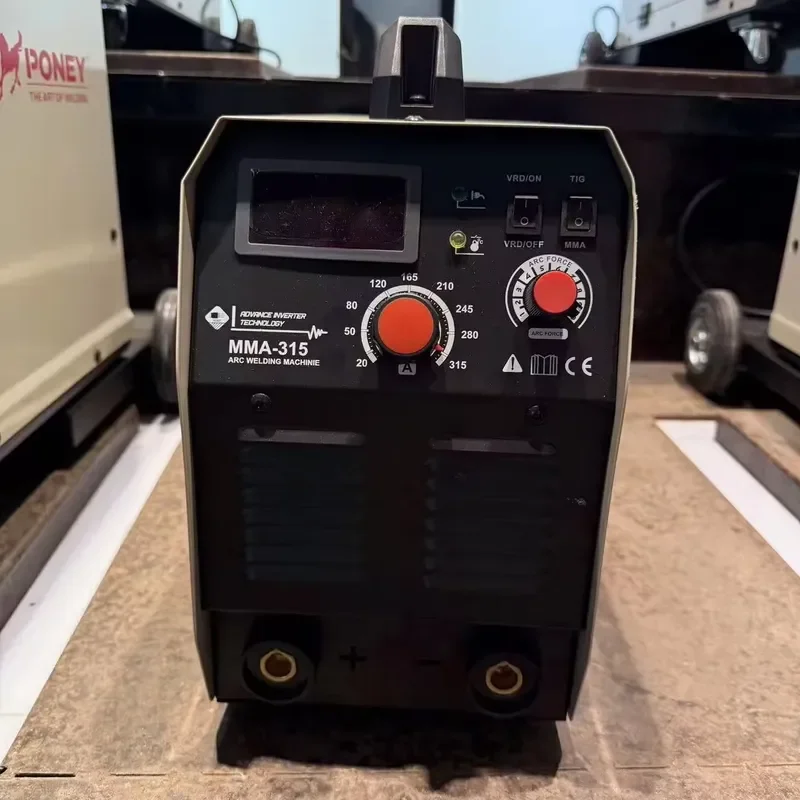Industrial Arc Welding Machine with Tig Lift Inverter DC Motor Heavy MMA-315 Welder 9KW 380V Three/Single Phase New