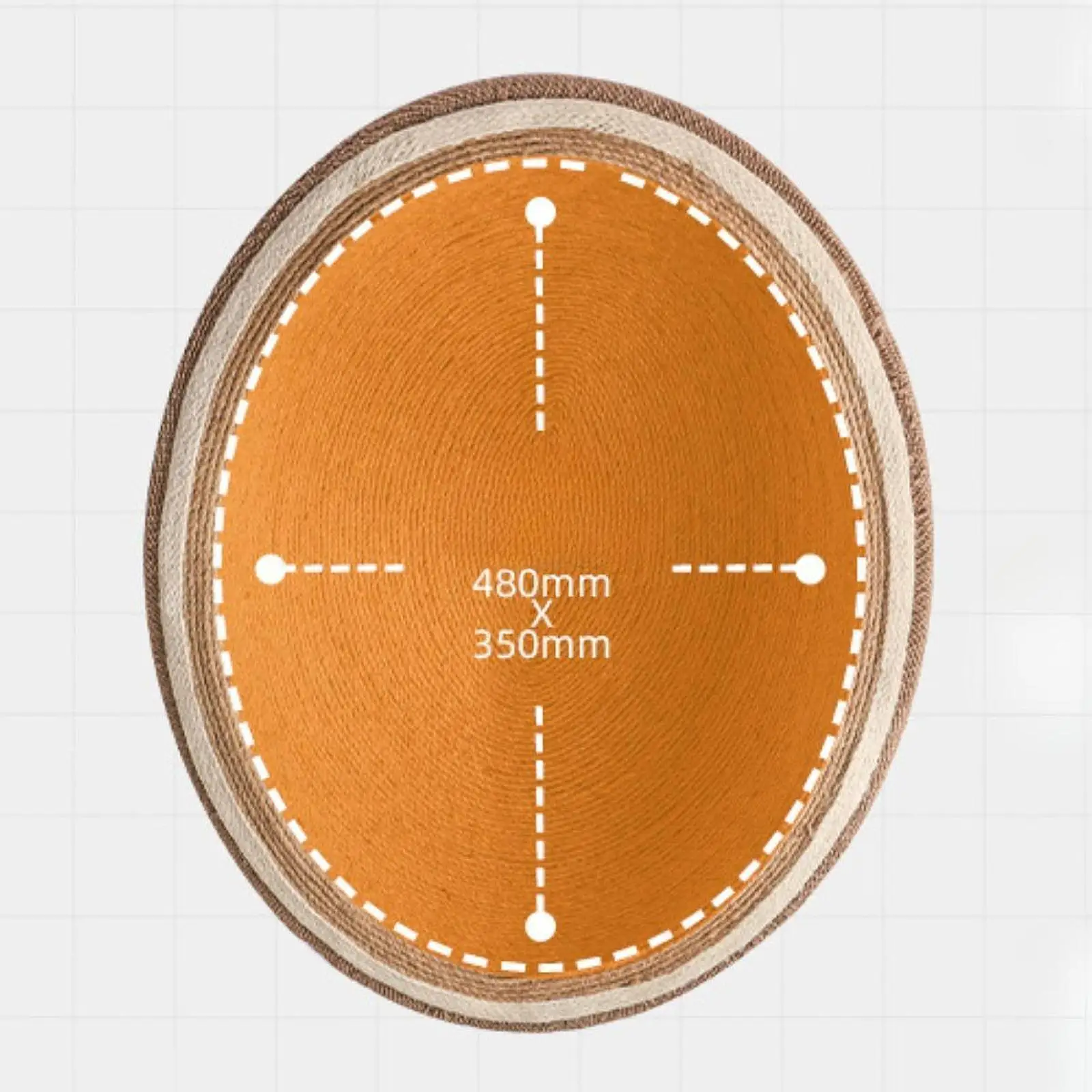 Modern Cat Scratcher Bed Wooden Cat Scratch Pad Round Nest Cat Claw Furniture Protector for Cat Rest Play