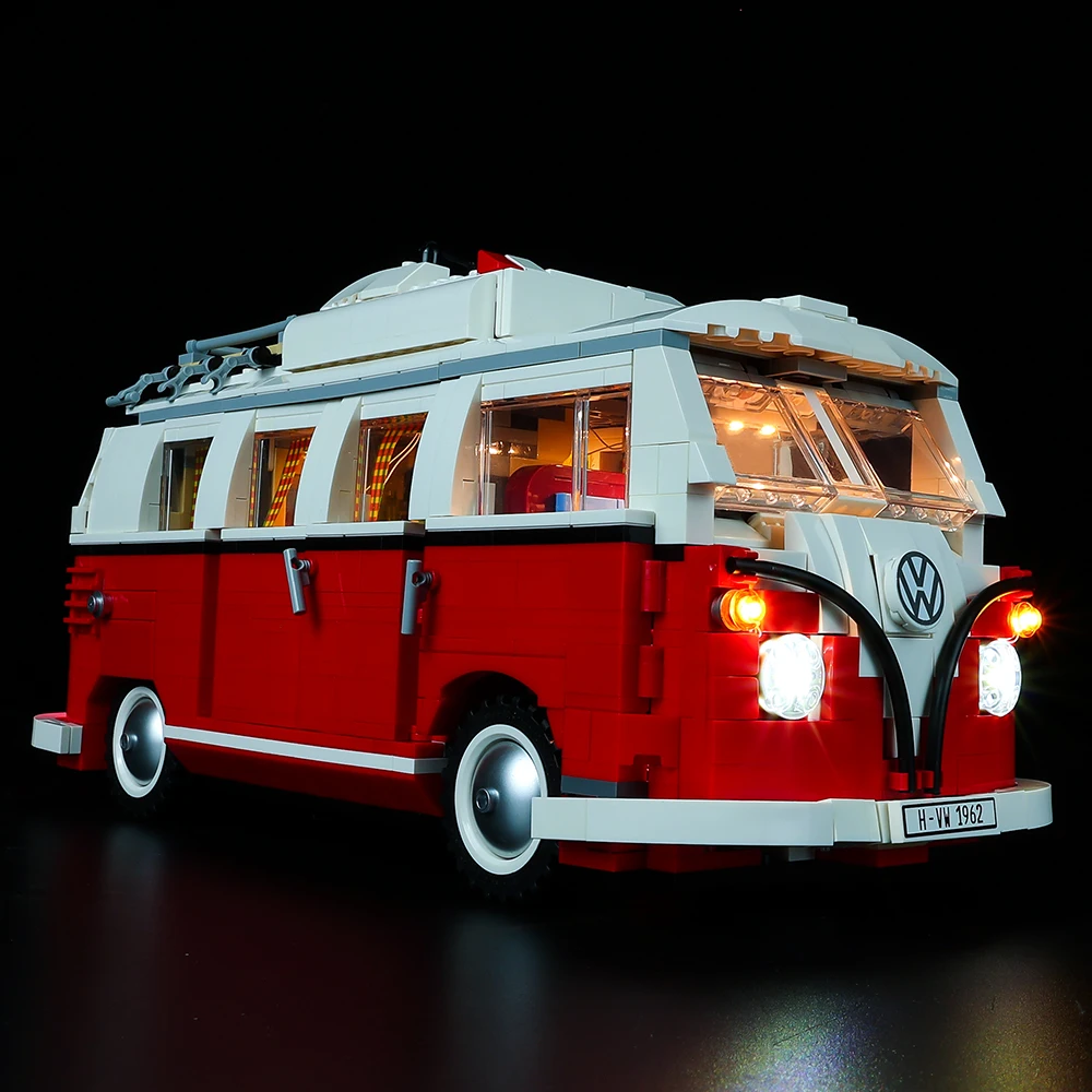 

Kyglaring led light kit for Technic car 10220 T1 Camper Van Building Blocks Set (only light included)