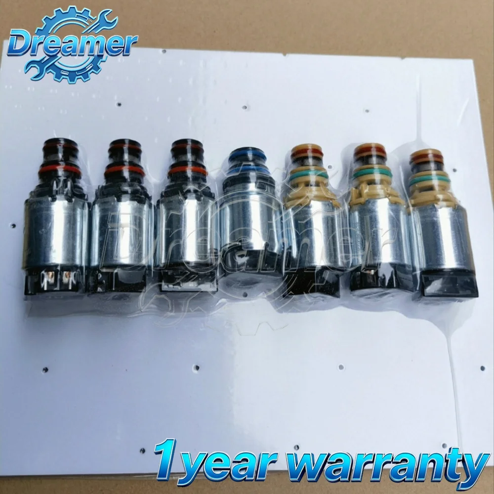 6T30 6T40 6T45 6T50 Brand New Gen 1 Automatic Transmission Black Solenoid Valve 7Pcs Kit Tools For Chevrolet Buick