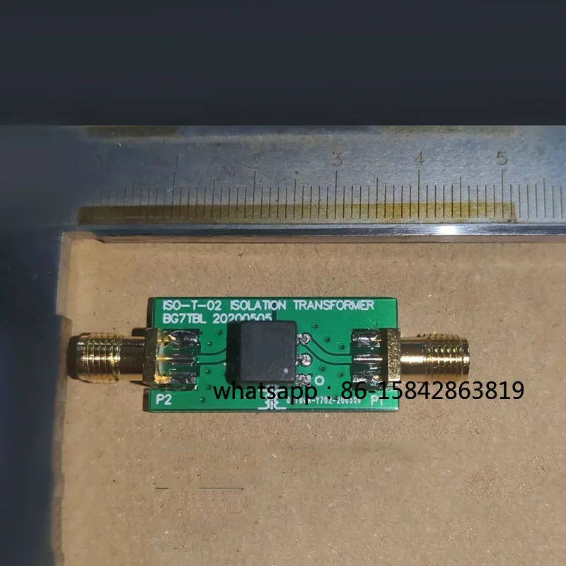 SMA Interface 0.1M-550M Isolation Transformer 1:1 Transformer High-Frequency Transformer Small Volume