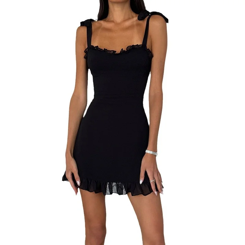 바디콘 드레스 플러스 사이즈 여성용 드레스 디너 연회 리셉션 웨딩 게스트 우아한 심플 그레이 레이스업 레이어드 레귤러 여름