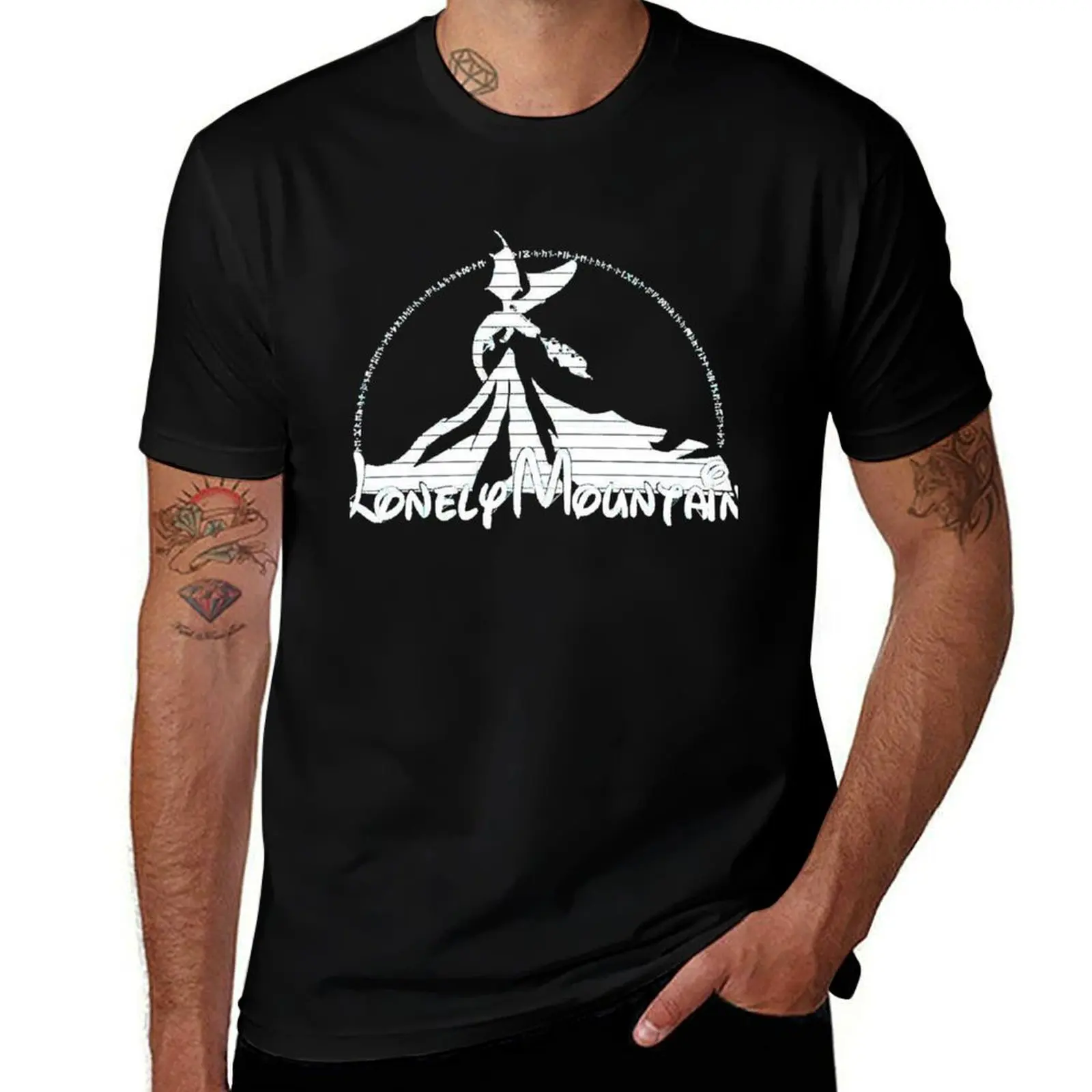 

The Lonely Mountain Classic T-Shirt black cotton t-shirt plain for man package t shirt custom print