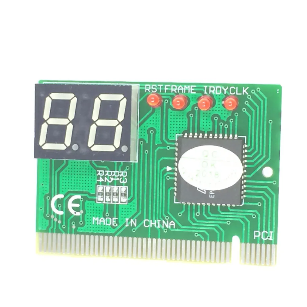Reliable PCI Diagnostic Card For Desktop Motherboard PC Repair Equipment 4 Bit Hardware Fault Code Tester Debug Tool