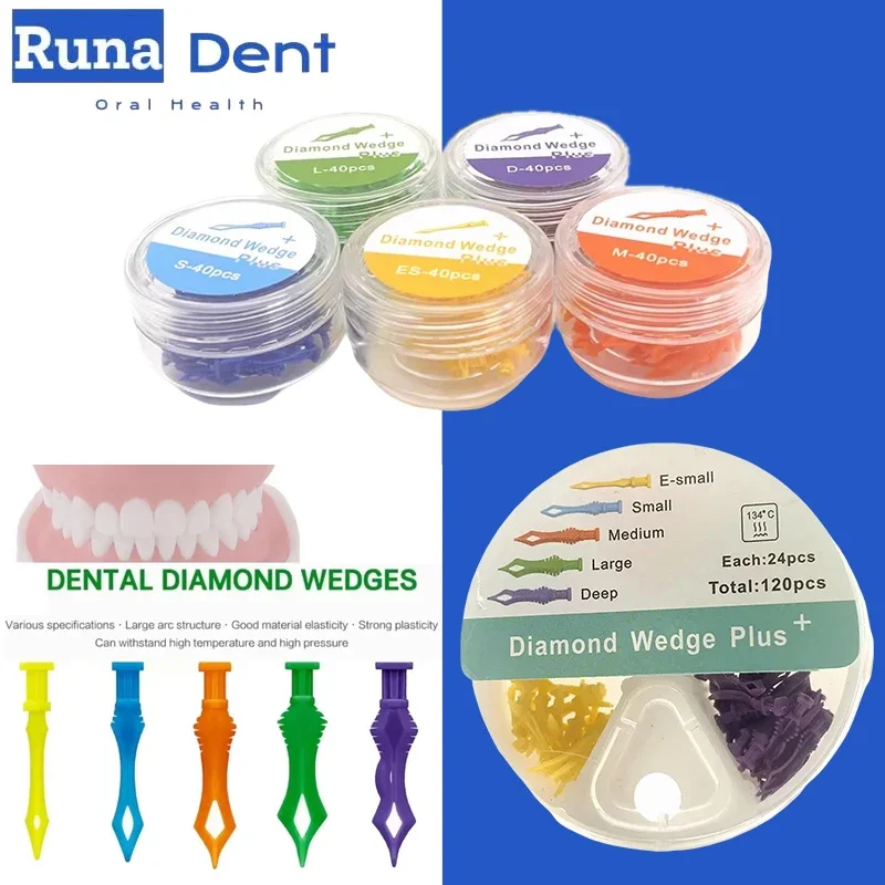 Interdental Diamond Wedges For Accurate Matrix Band Positioning Class II Composite Restorative