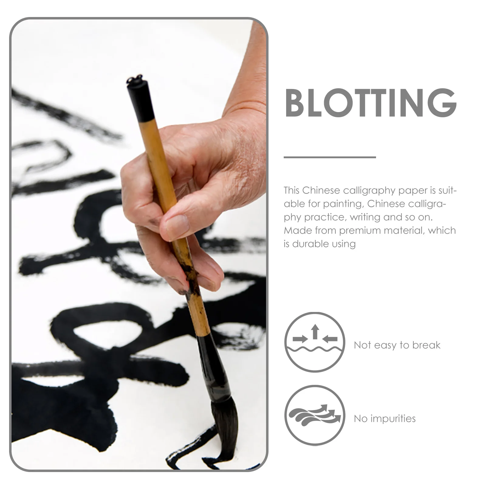 

100 Pcs Painting Paper Calligraphy Rice Practice for Writing Chinese Paintings China