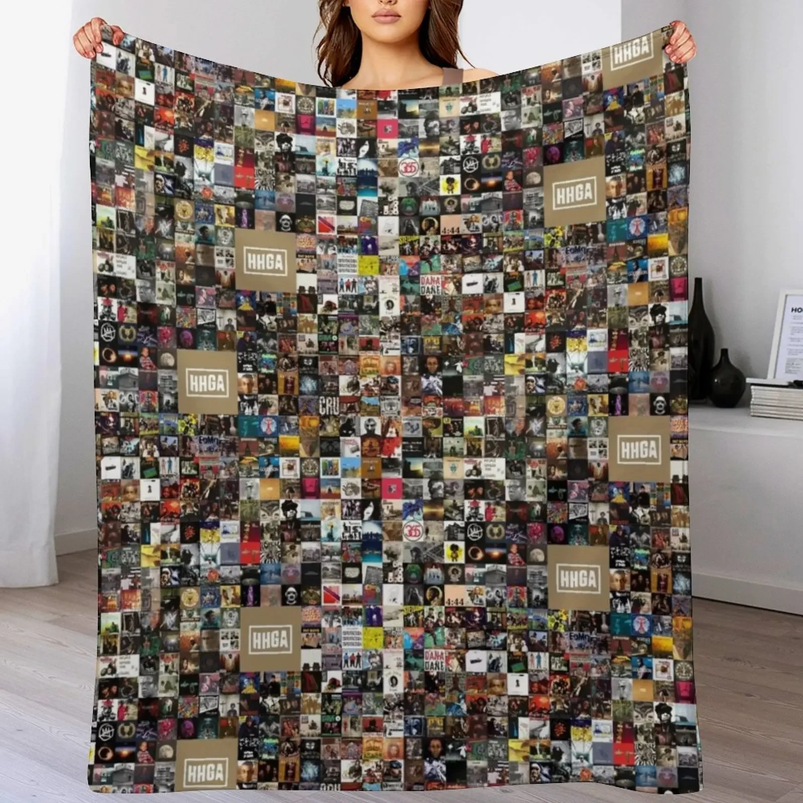 

Greatest Hip Hop Albums 1986 - 2018 Throw Blanket Softest wednesday Blankets Sofas Of Decoration Thermals For Travel Blankets